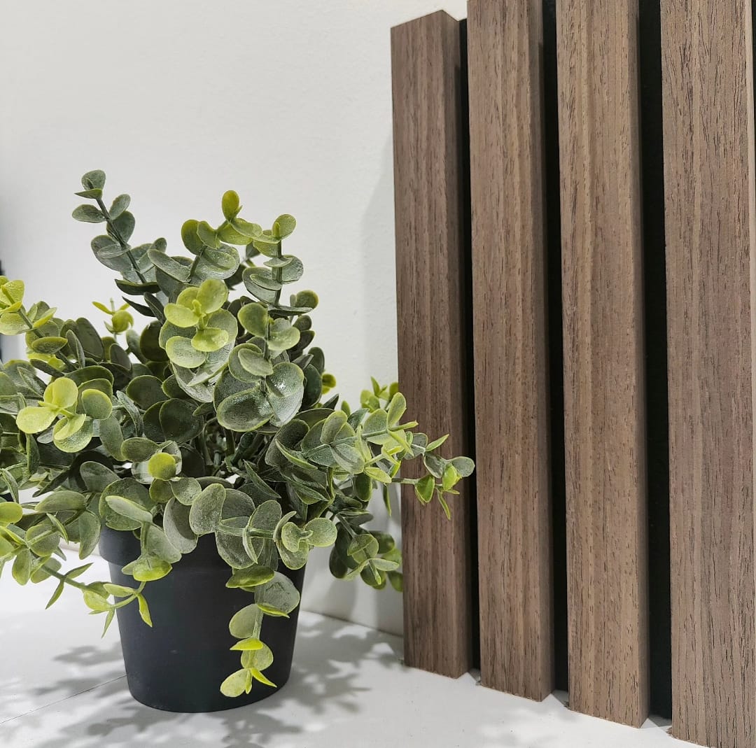 Dark Walnut, Black Felt Acoustic panel