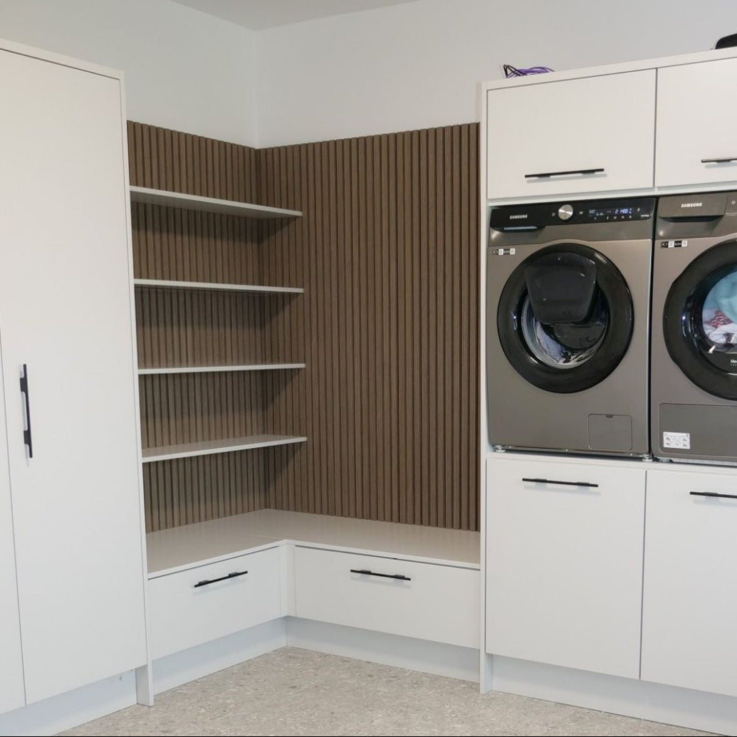 Dark Walnut, Black Felt Acoustic panel