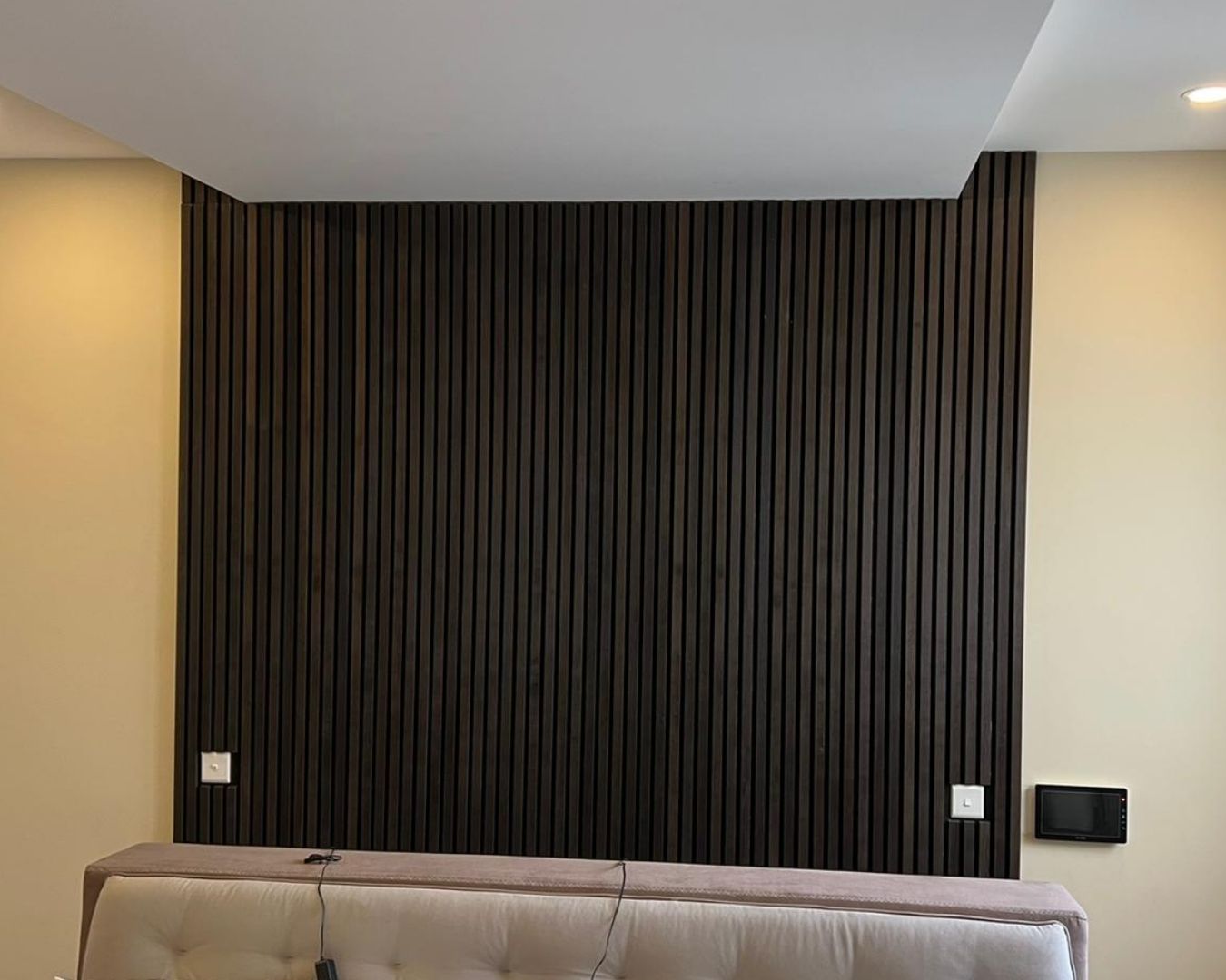 Black Wenge, Black Felt Acoustic panel
