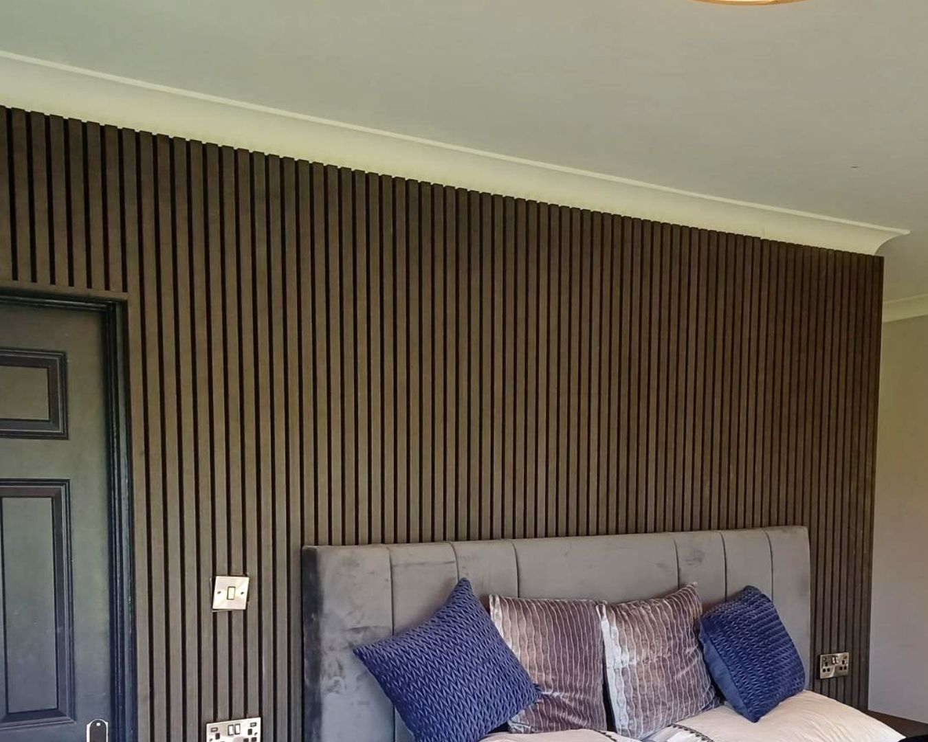 Black Wenge, Black Felt Acoustic panel