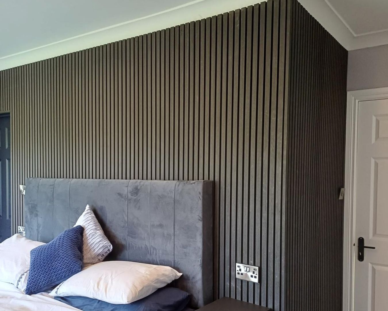 Black Wenge, Black Felt Acoustic panel